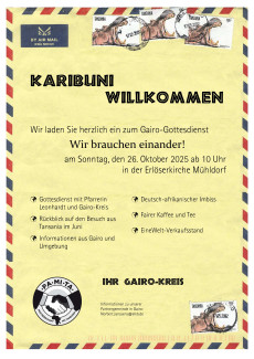 Karibuni Willkommen